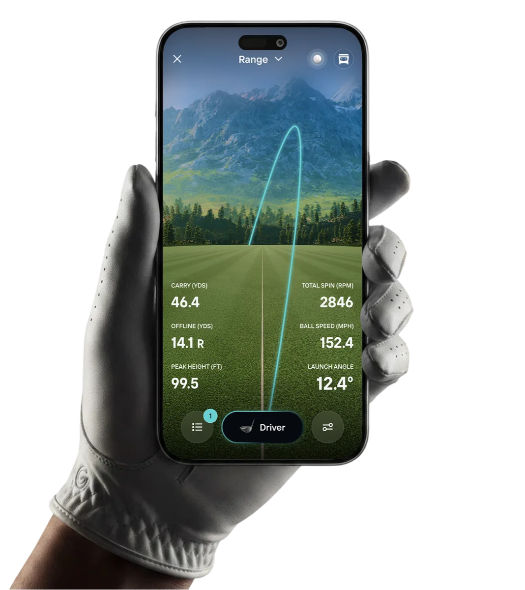 The Foresight app in hand